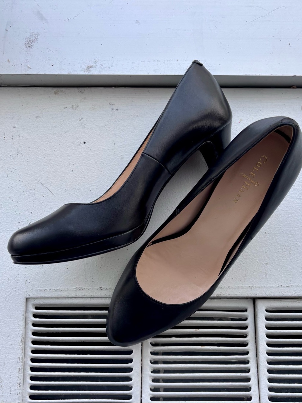 Cole Haan Nike Air black heels